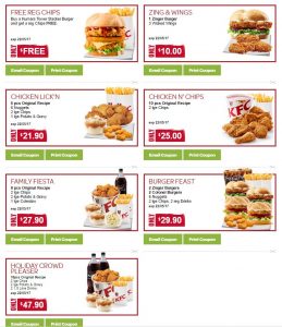 KFC NZ Valid Until 22 May 2017